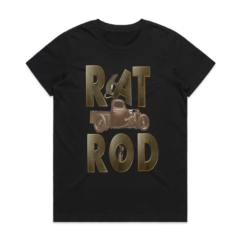 Rat Rod Project T-Shirt – Rusty Hot Rod Classic Car Enthusiast Tee