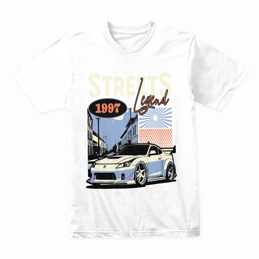 Streets Legend 1997" JDM Drift Car T-Shirt – Retro Street Racing Style