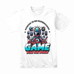 Master the Game – Gaming Superpower T-Shirt for Pro Gamers