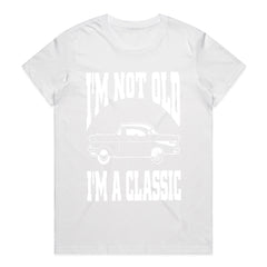 "I'm Not Old, I'm A Classic" T-Shirt – Vintage Car Enthusiast Retro Design