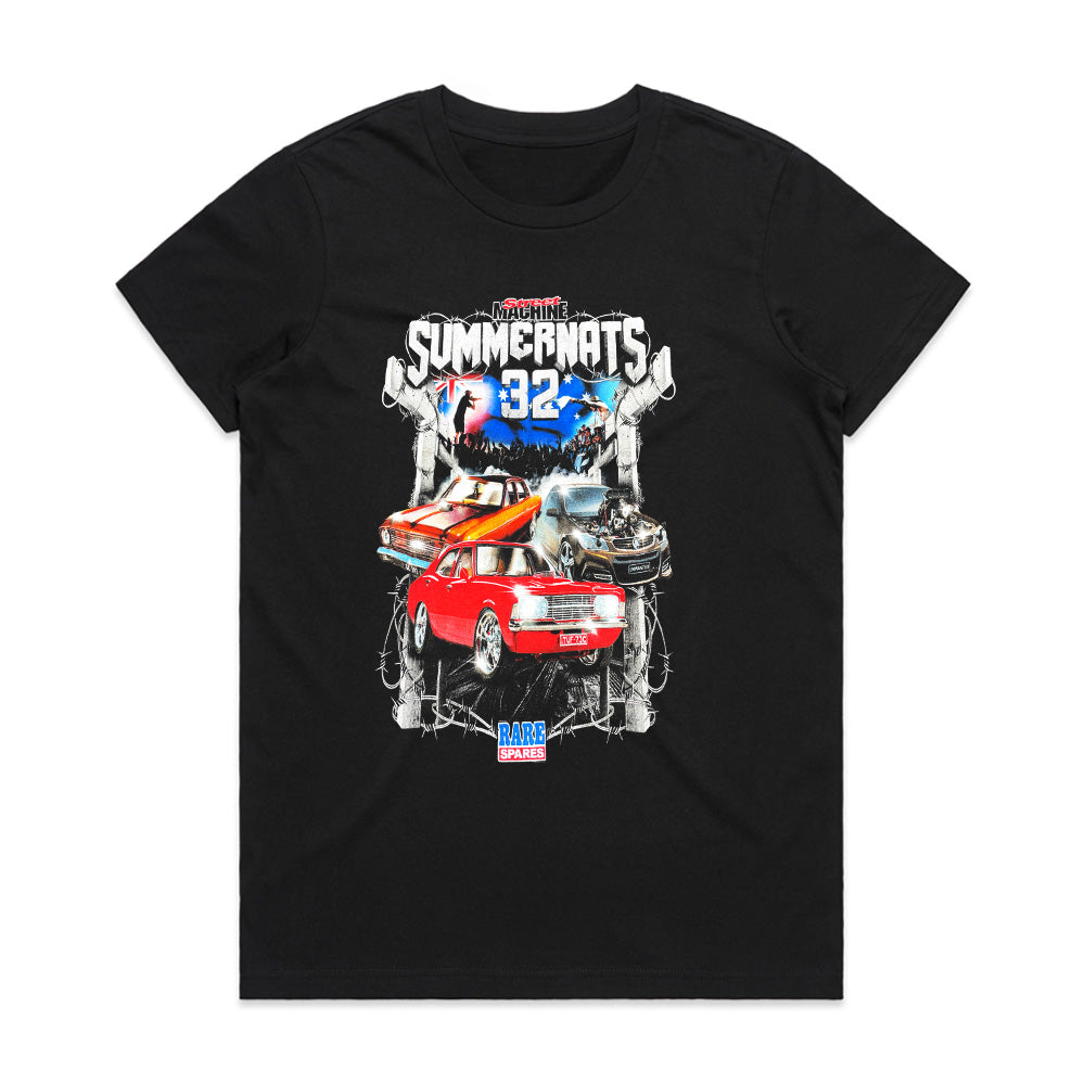 Summernats 32 Custom Car Festival T-Shirt – The Ultimate Muscle Car Enthusiast Tee!