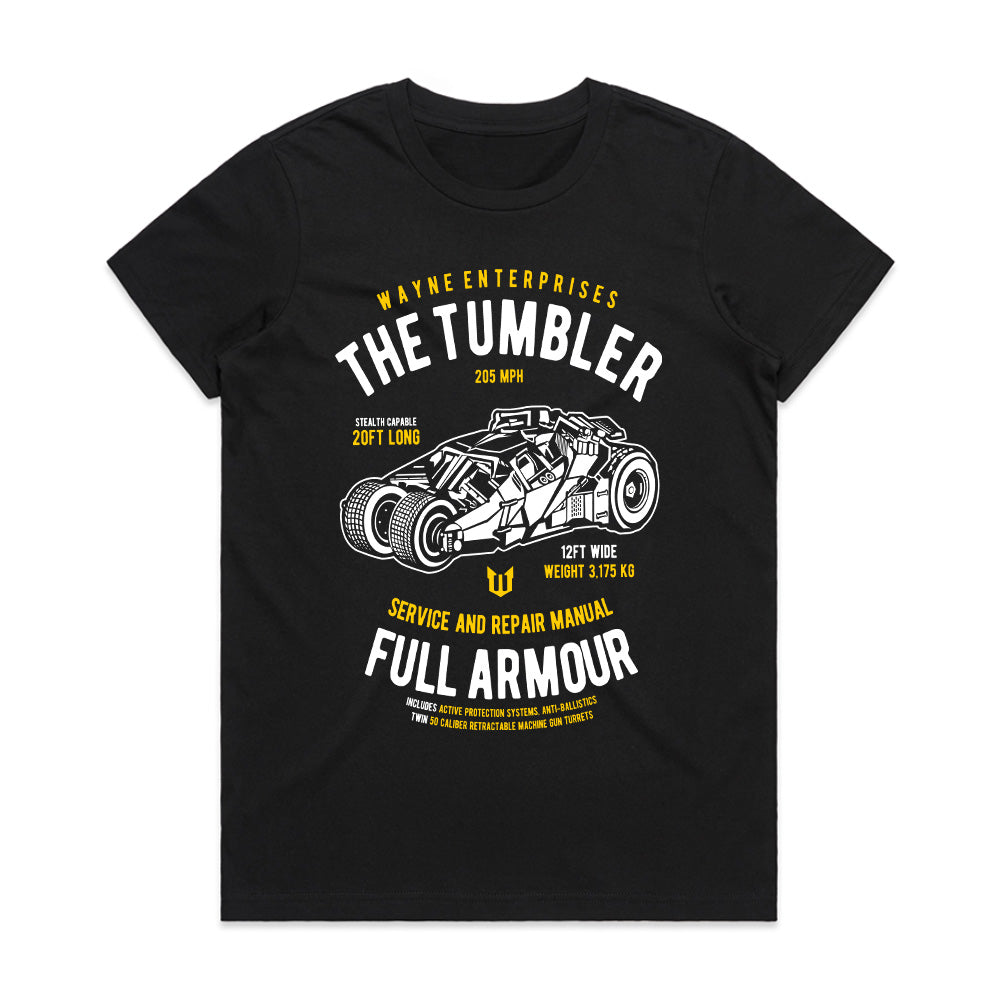 The Tumbler Service & Repair Manual T-Shirt – Full Armour Edition!