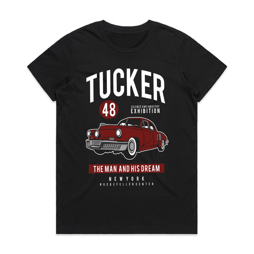 Tucker 48 – The Man and His Dream Vintage Car T-Shirt  Classic Automotive History
