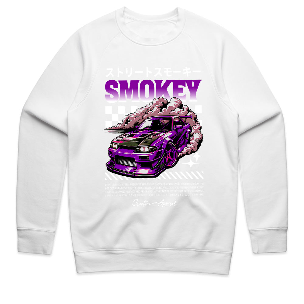 Smokey Drift Legend – JDM Street Racing Tee
