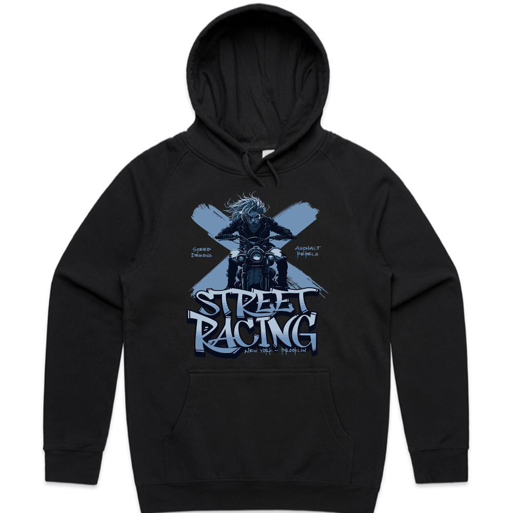 Street Racing Motorcycle Graphic T-Shirt – Rebel Biker Streetwear