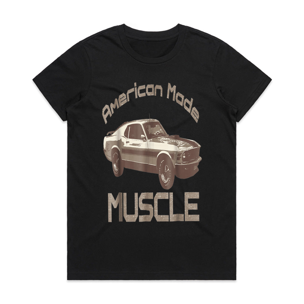 Vintage American Made Muscle Car T-Shirt – Classic Retro Auto Enthusiast Tee
