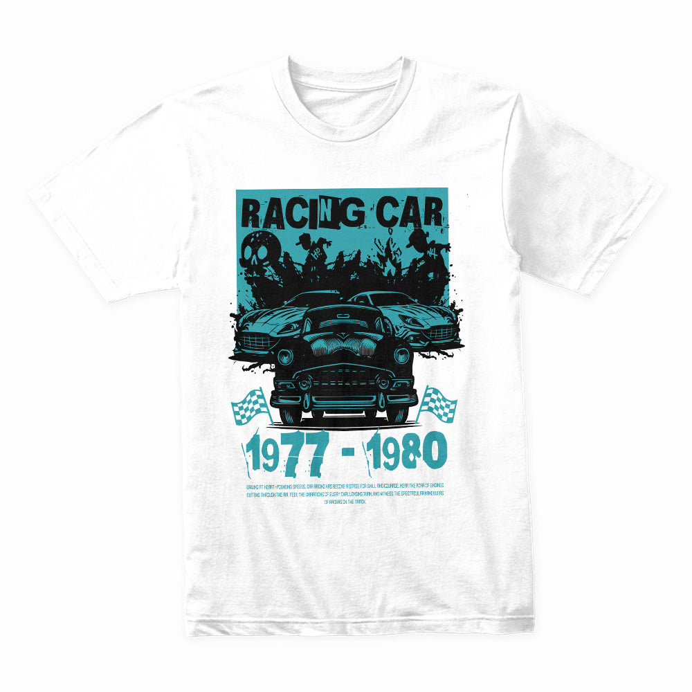 Retro Racing Car Legends – Vintage 1977-1980 Streetwear T-Shirt