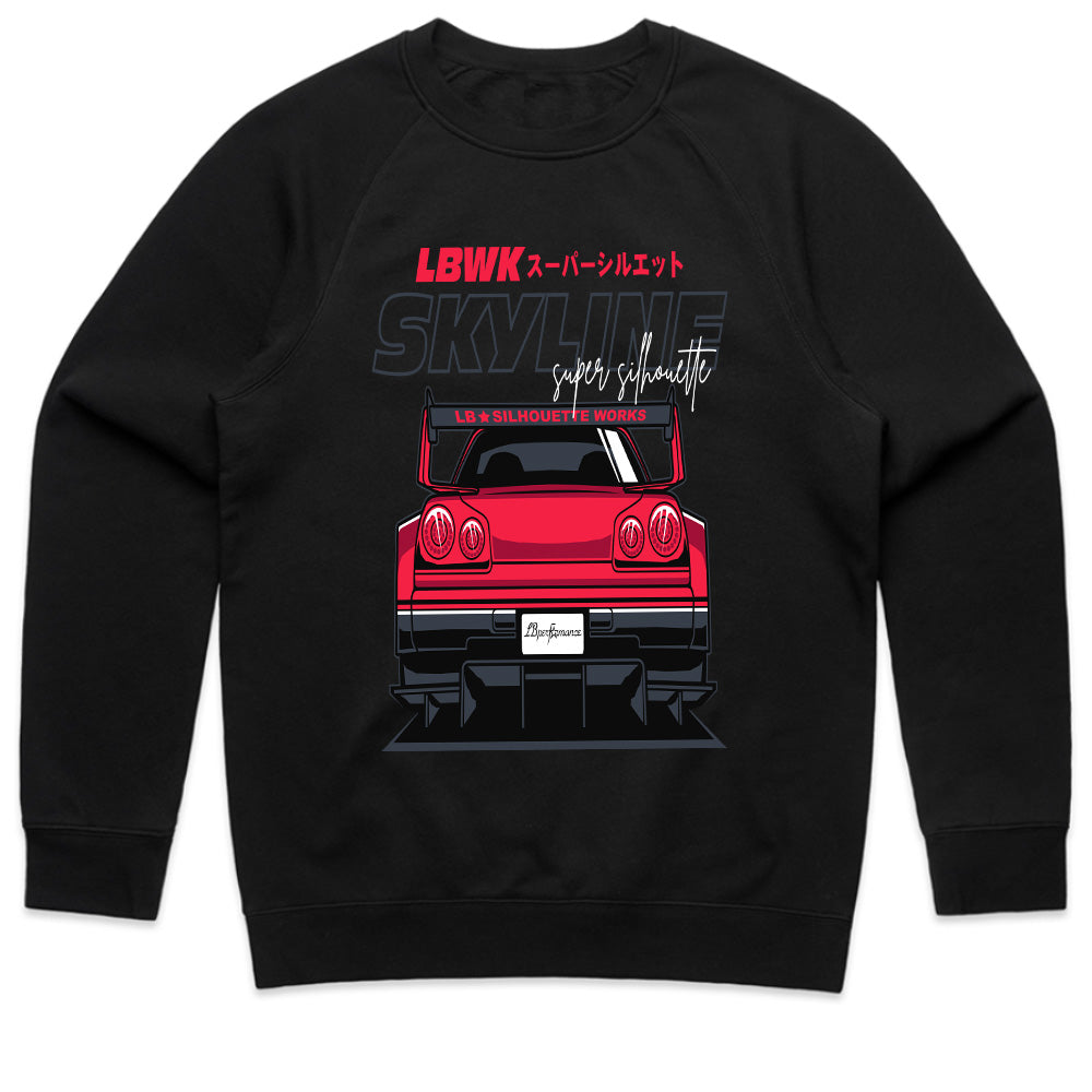 LBWK Skyline – Super Silhouette Rear-View T-Shirt
