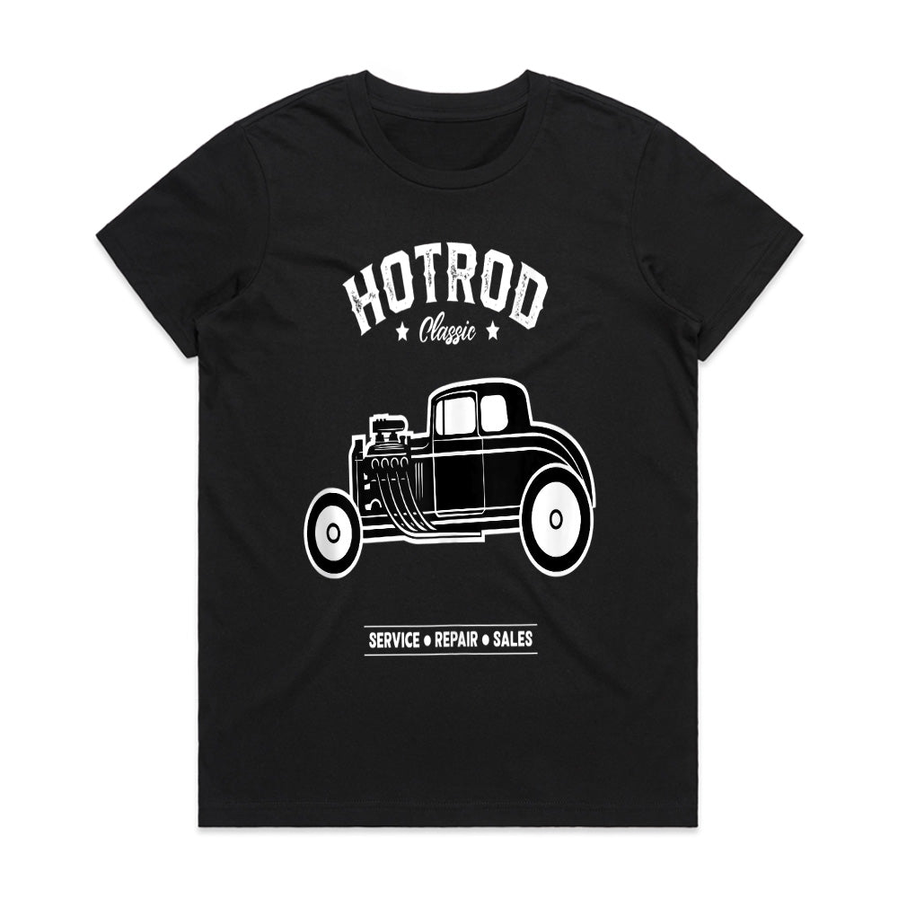 Vintage Hot Rod Classic – Service, Repair & Sales Retro Car Enthusiast T-Shirt
