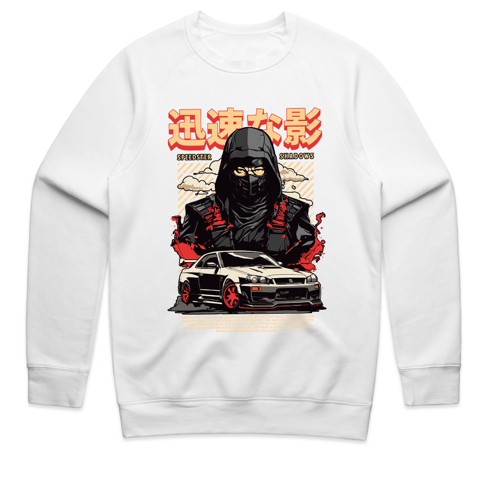 Speedster Shadows – Ninja JDM Street Racing Tee