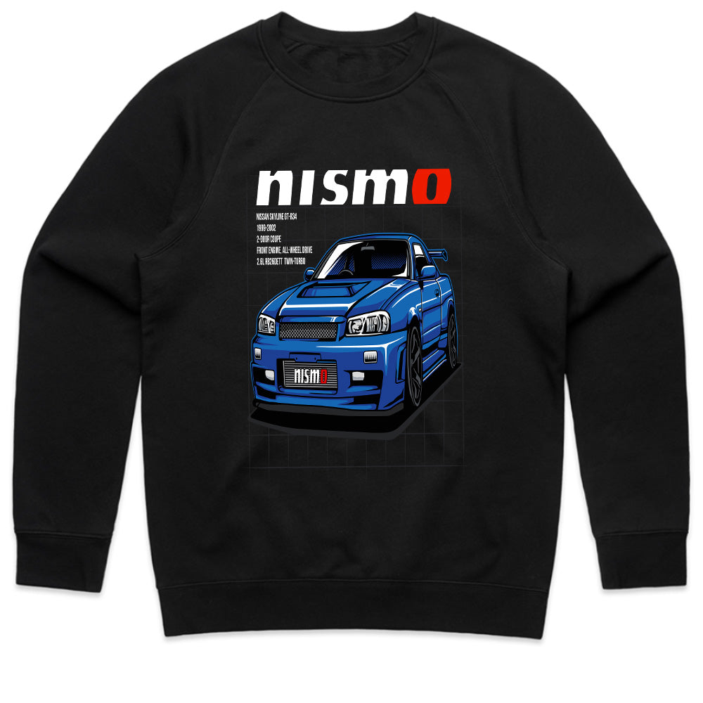 NISMO Skyline R34 – Legendary JDM Performance T-Shirt