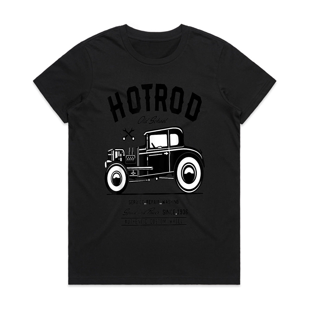 Old School Hot Rod T-Shirt – Classic Vintage Car Enthusiast Tee