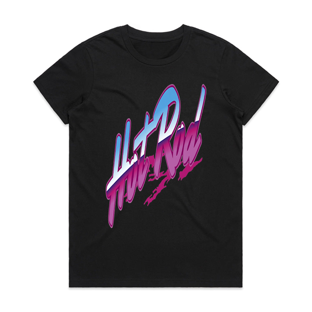 Retro Hot Rod 80s Style T-Shirt – Vintage Muscle Car Racing Tee