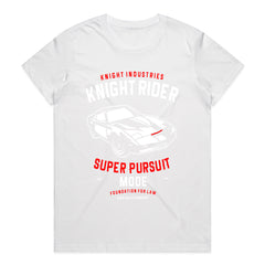 Knight Rider Super Pursuit Mode T-Shirt – Iconic 80s TV Classic!