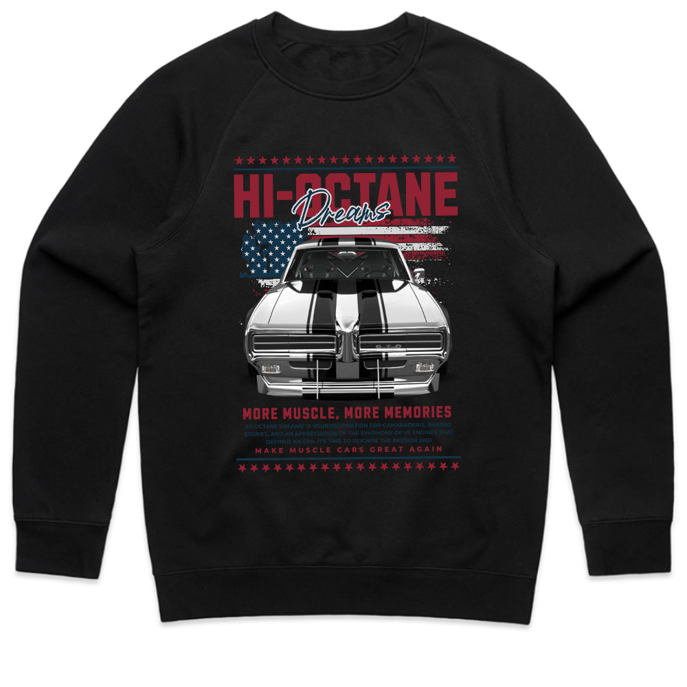 Hi-Octane Dreams – More Muscle, More Memories T-Shirt