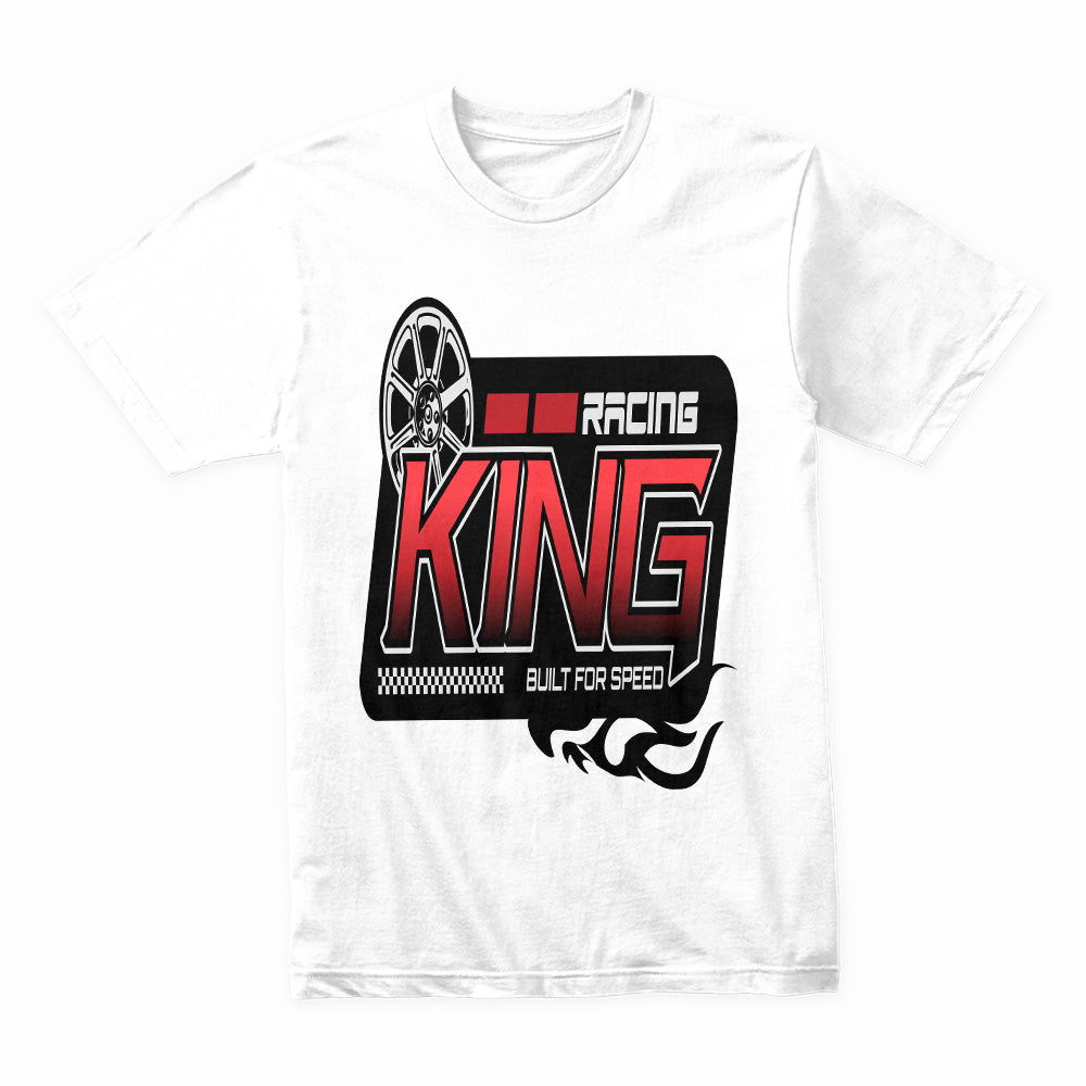 Racing King – Built for Speed Motorsport Streetwear T-Shirt