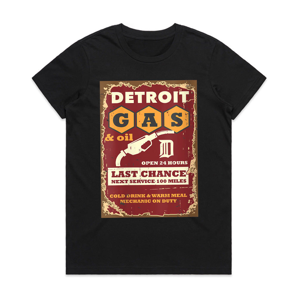 Detroit Gas & Oil" Vintage Service Station Sweatshirt