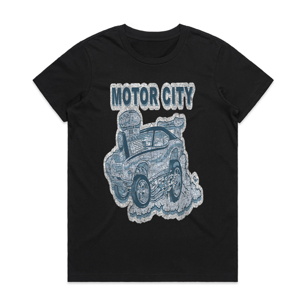 Motor City Muscle" Vintage Hot Rod Sweatshirt