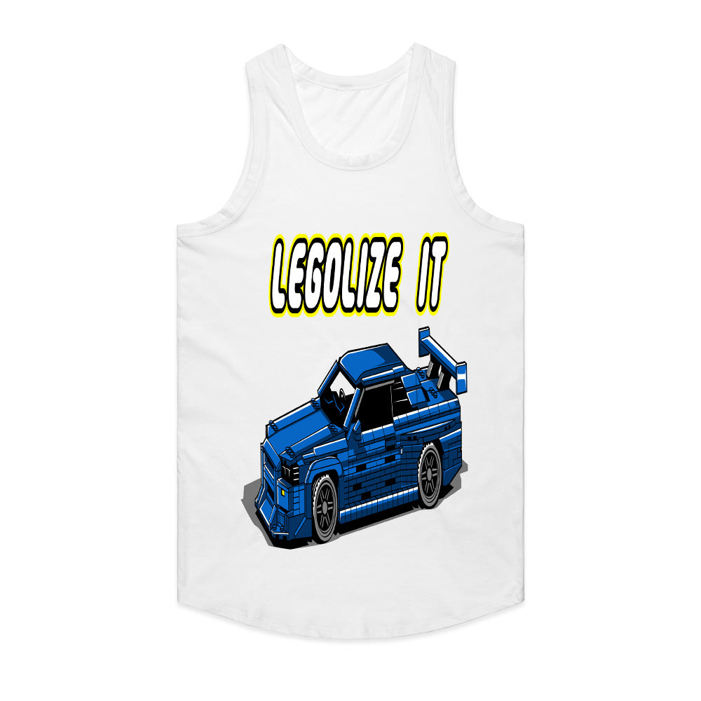 LEGOlize It" – Retro Brick Racer T-Shirt for Car & Toy Enthusiasts