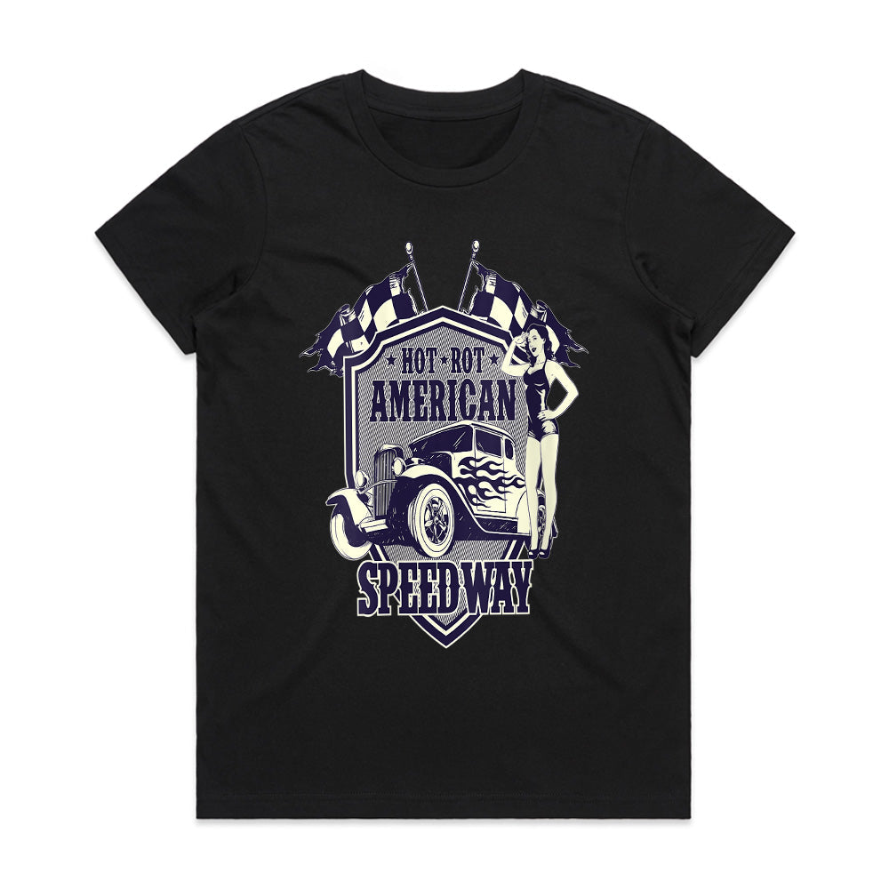 American Speedway Hot Rod Sweatshirt – Vintage Racing Style
