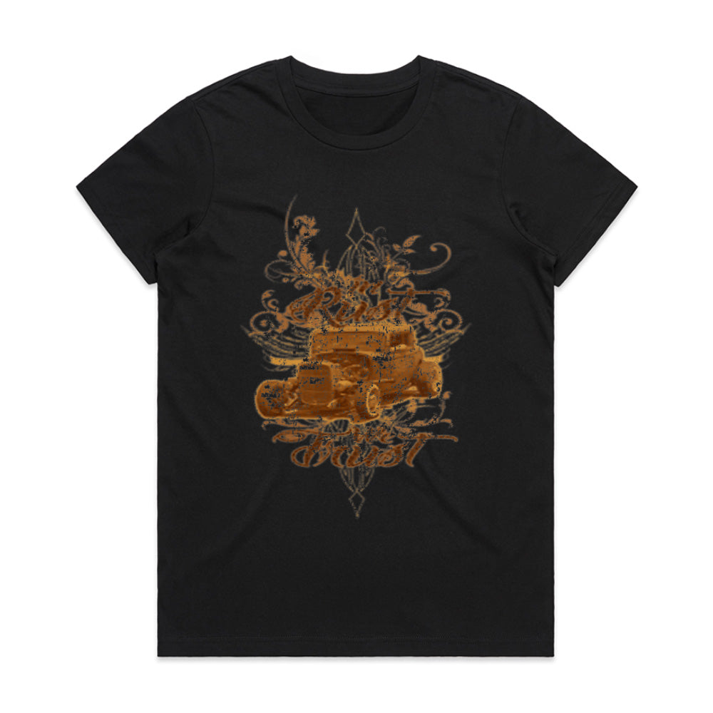 In Rust We Trust – Vintage Hot Rod Sweatshirt for True Gearheads