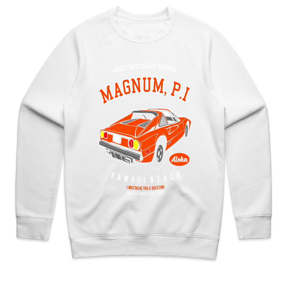 Magnum P.I. Retro Ferrari Hawaii Beach T-Shirt