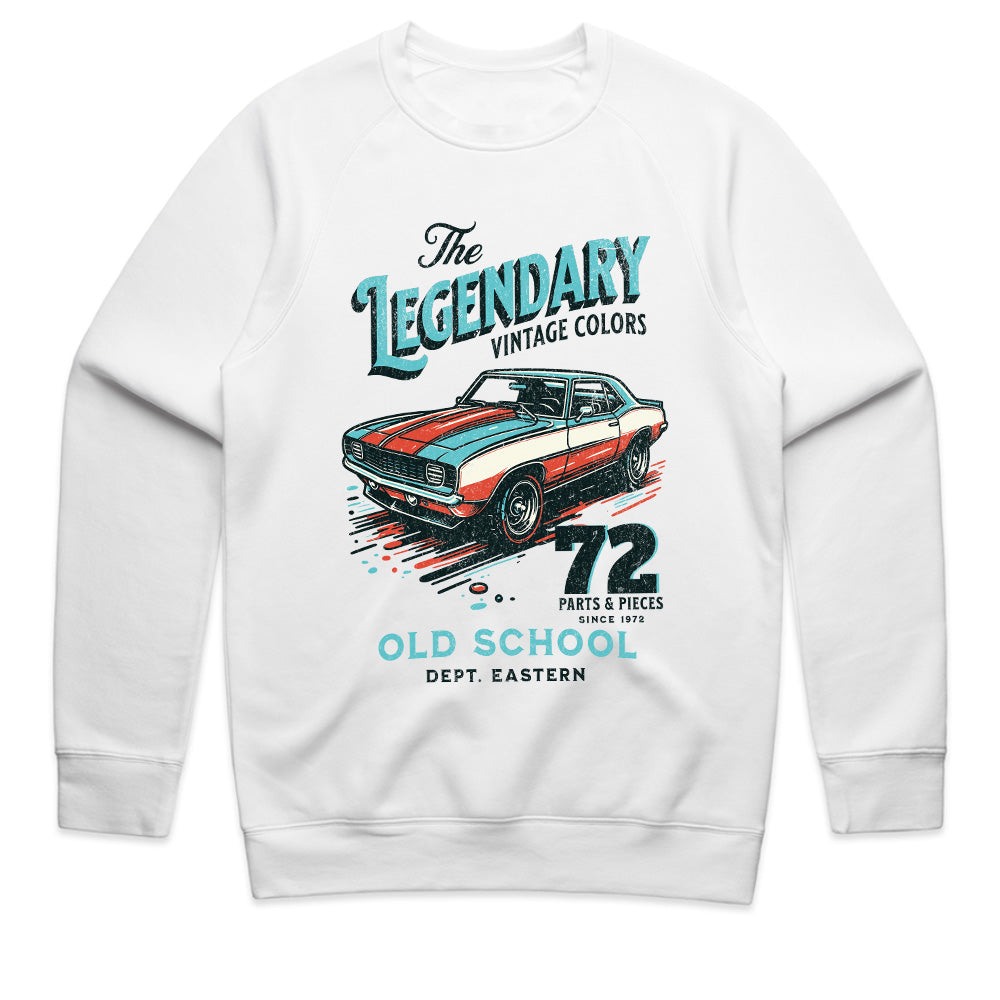 The Legendary Old School – Vintage Muscle Car Tee