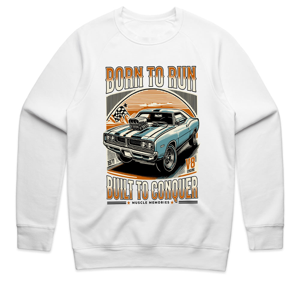 Born to Run – Vintage Muscle Car Power Tee