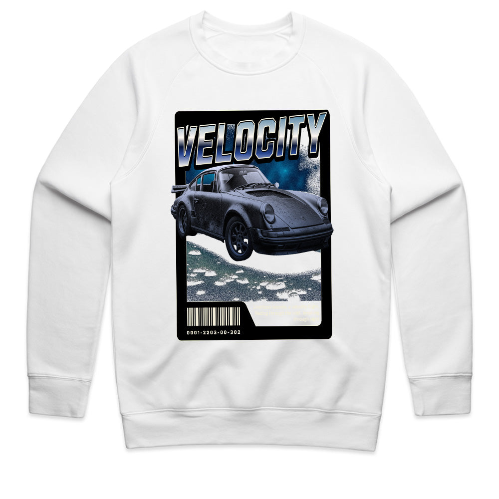 Velocity T-Shirt – Retro Futuristic Sports Car & Speed Enthusiast Tee