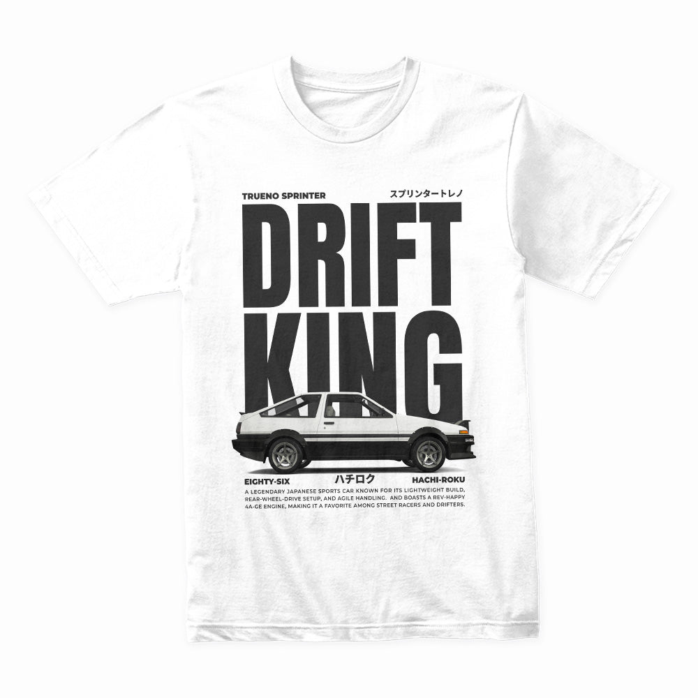 Drift King AE86 Streetwear T-Shirt – JDM Legend in Motion