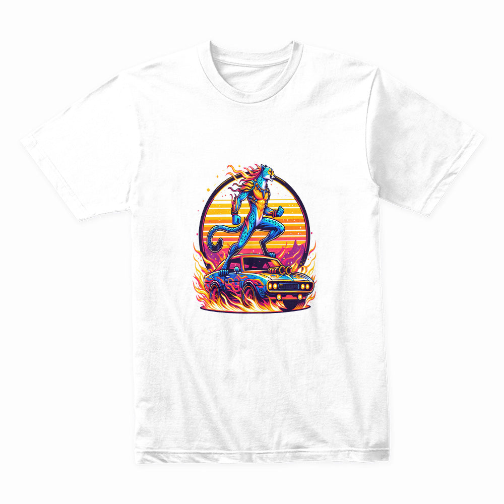 Swift Racing Team Futuristic Streetwear T-Shirt – Speed, Power & Style