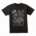 Death Race – Hot Rod Riot Skull Vintage Racing T-Shirt