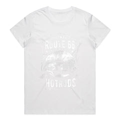 Route 66 Hot Rod T-Shirt – Vintage Highway Racer Classic Car Tee