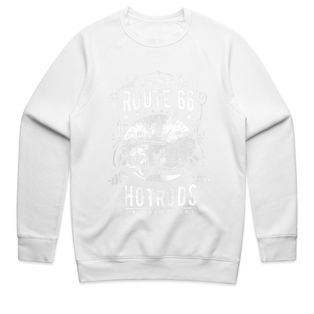 Route 66 Hot Rod T-Shirt – Vintage Highway Racer Classic Car Tee