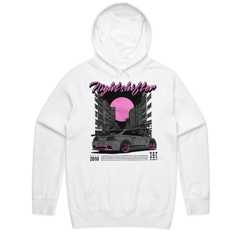 Nightshifter - Neon Noir JDM Street Racing T-Shirt