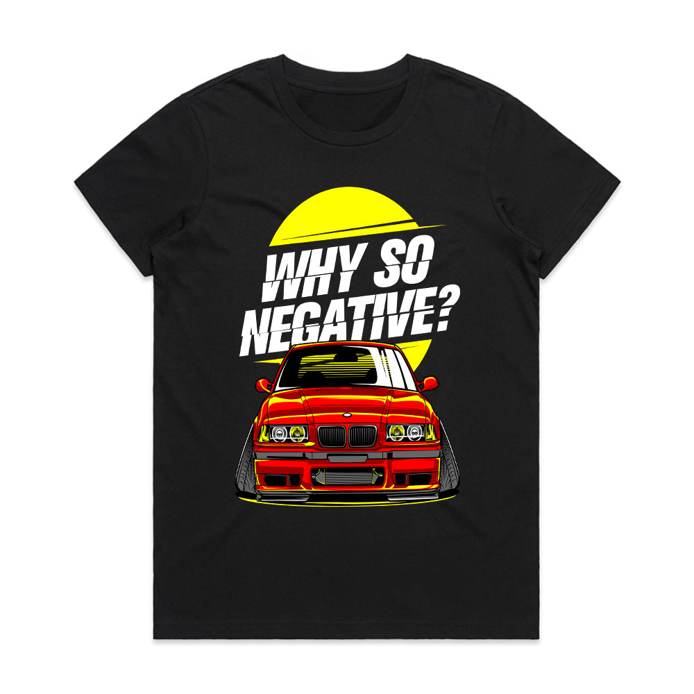 Why So Negative? – Stanced BMW Camber Tee