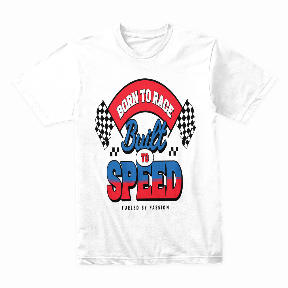 Born to Race, Built to Speed – Classic Racing Streetwear Tee