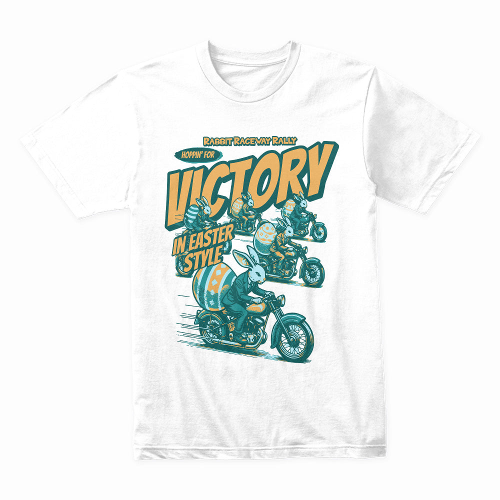 Easter Speedway: Rabbit Raceway Victory Graphic Tee