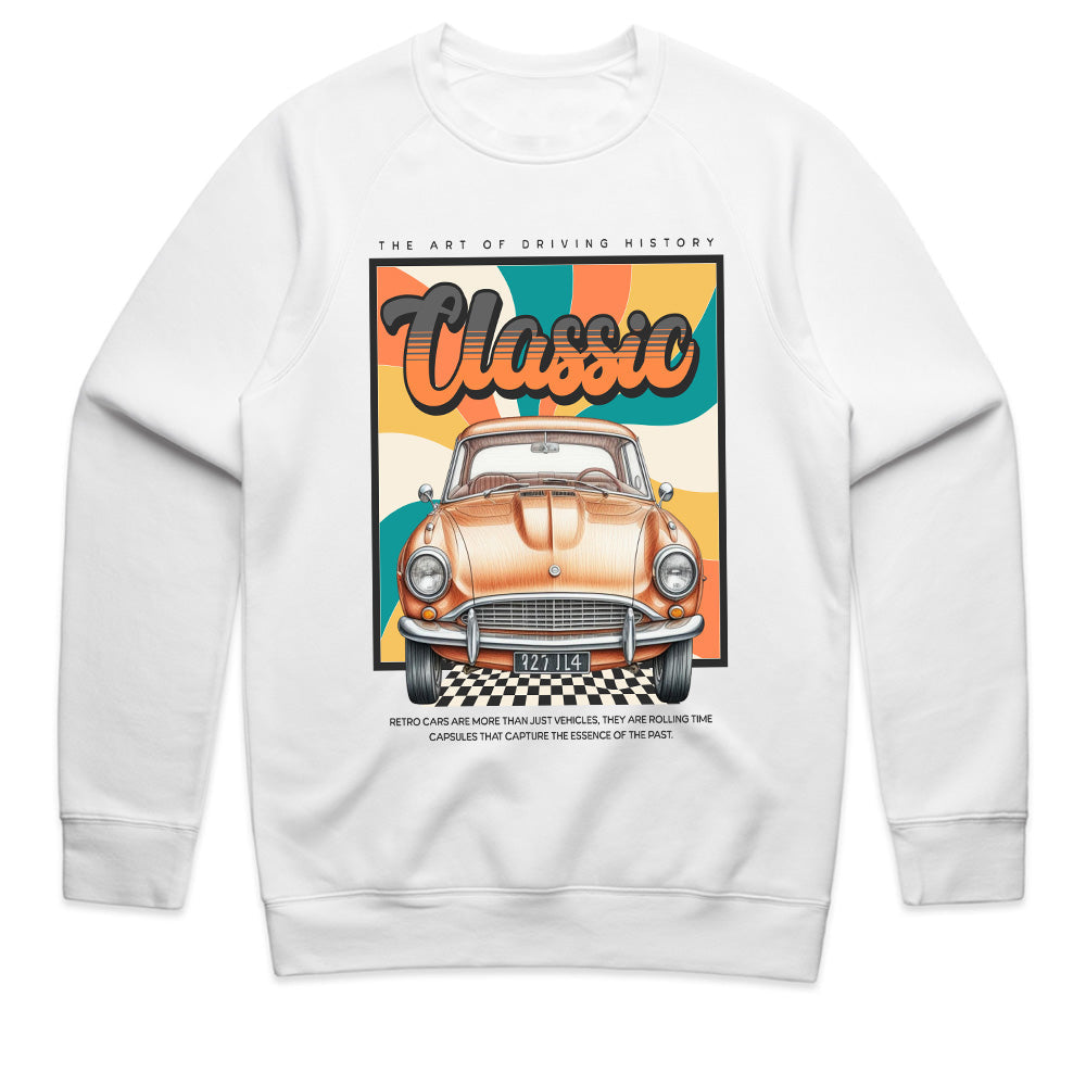 Retro Classic Car T-Shirt – Vintage Automotive Nostalgia Tee