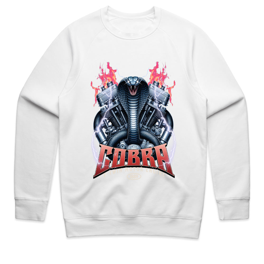Cobra V-Twin Engine T-Shirt – Badass Biker & Motorcycle Enthusiast Tee
