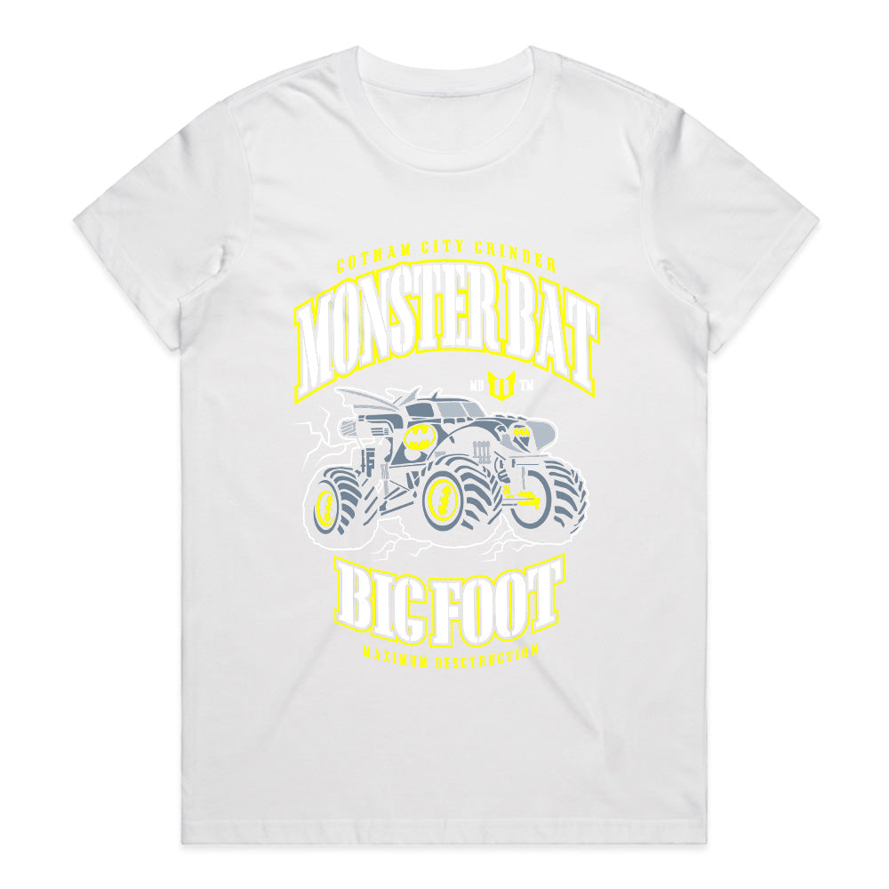 Monster Bat Bigfoot T-Shirt – Gotham City Grinder Truck Tee