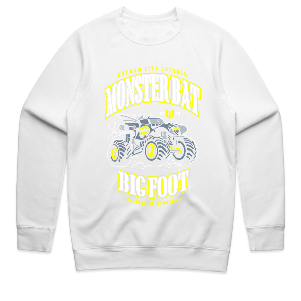 Monster Bat Bigfoot T-Shirt – Gotham City Grinder Truck Tee