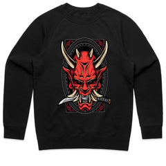 Red Oni Samurai Mask Shirt