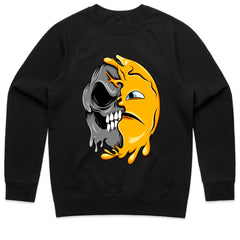 Melting Skull Face Shirt
