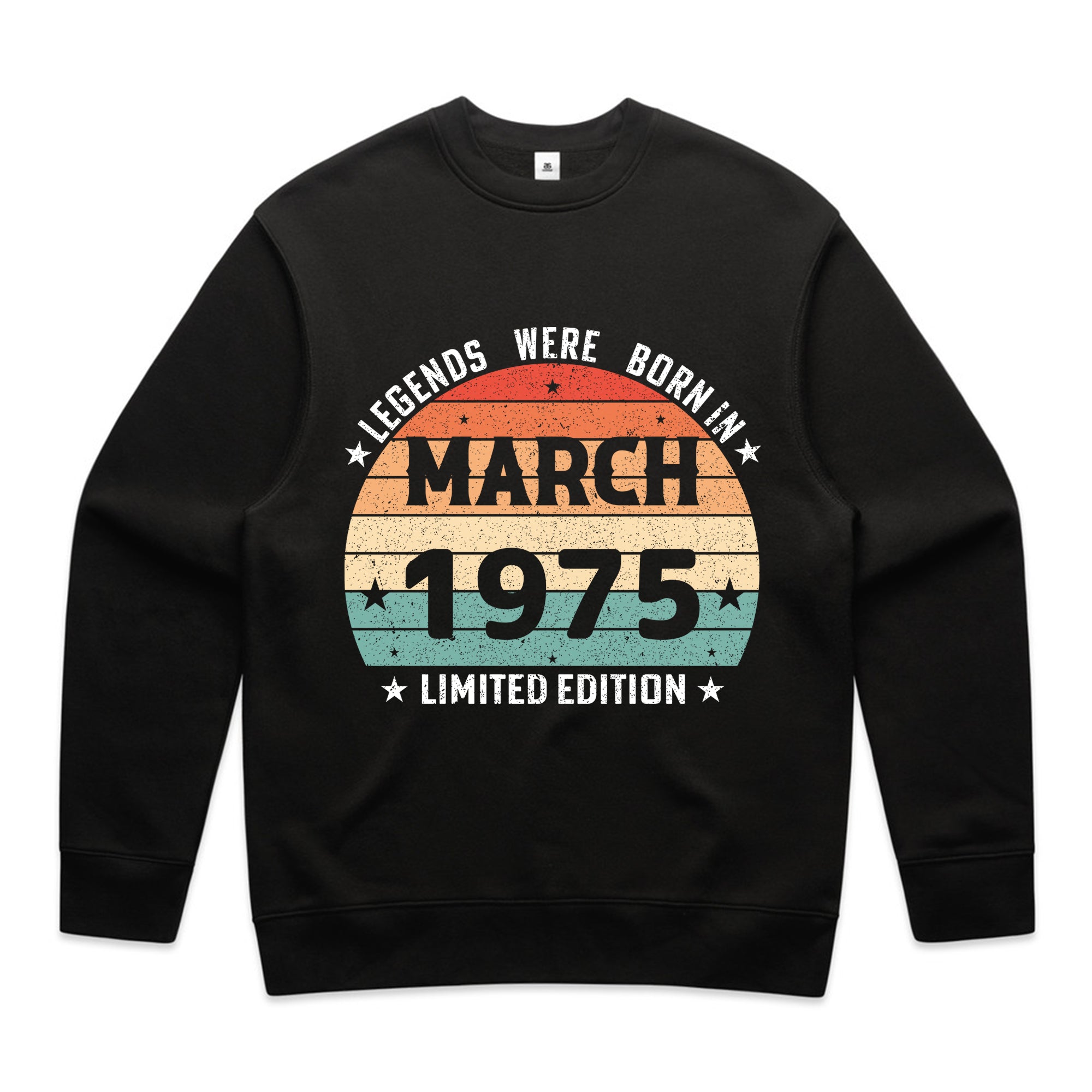 Legends Were Born in March 1975 T-Shirt