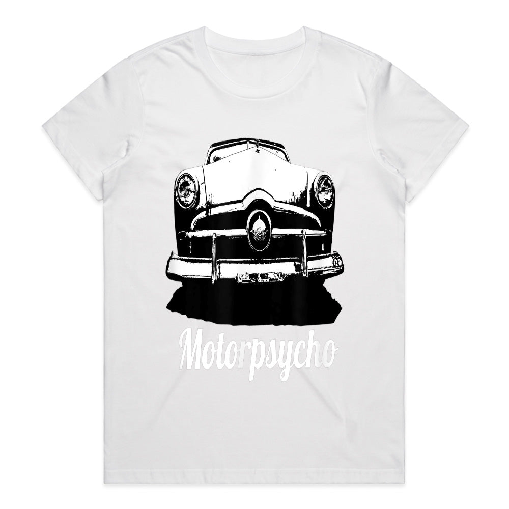 Motorpsycho Vintage Hot Rod T-Shirt – Classic 50s Oldtimer Ride Tee for Car Enthusiasts