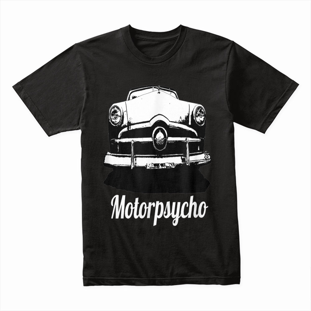Motorpsycho Vintage Hot Rod T-Shirt – Classic 50s Oldtimer Ride Tee for Car Enthusiasts