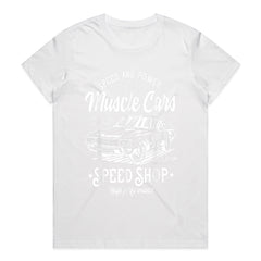 Muscle Car Speed Shop T-Shirt – Vintage Hot Rod Classic Garage Tee for Car Enthusiasts
