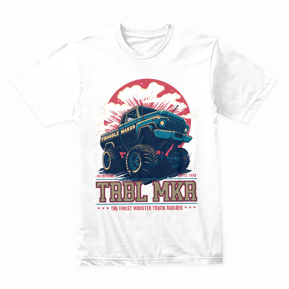 TRBL MKR – Monster Truck Off-Road Adventure T-Shirt