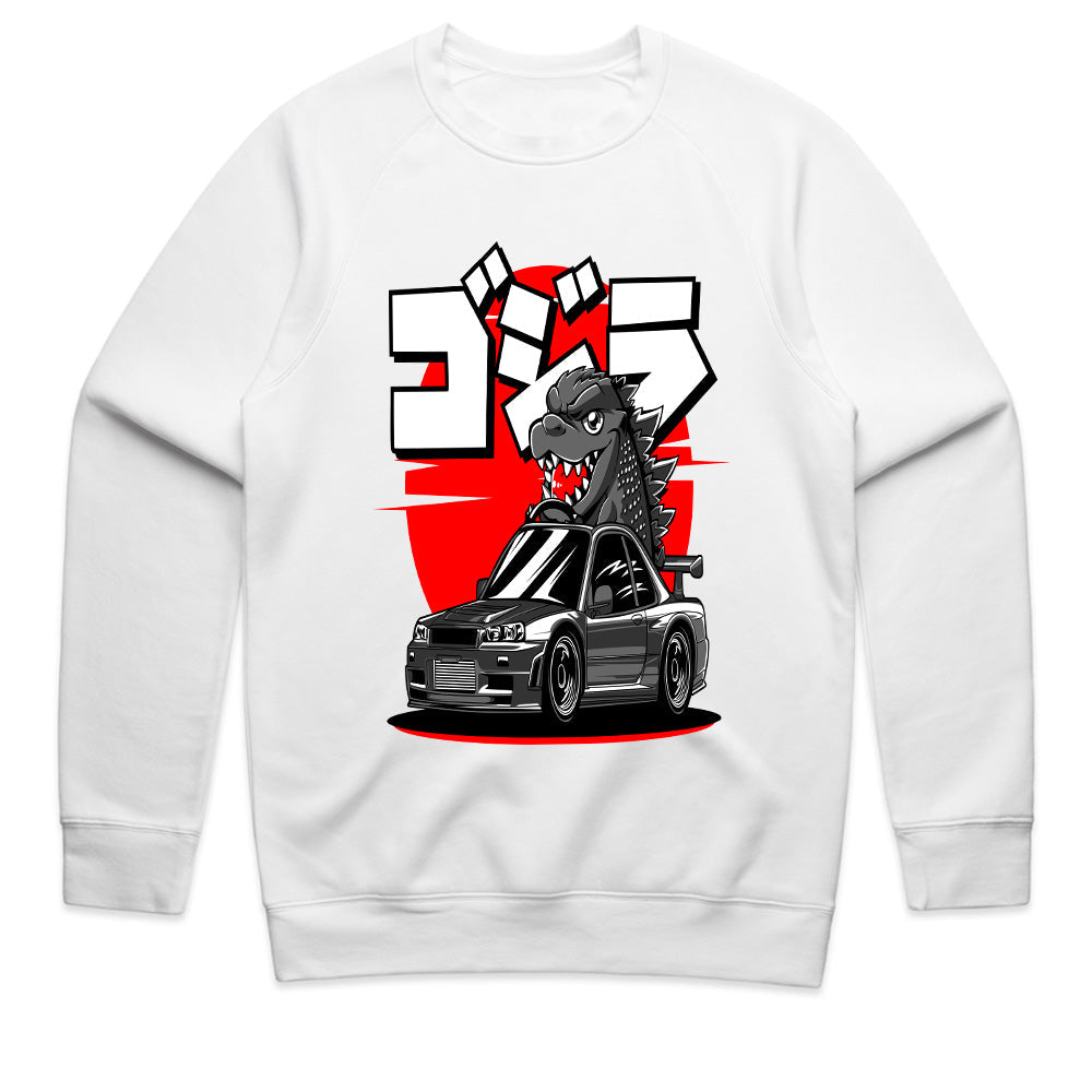 Godzilla GT-R Skyline T-Shirt – JDM Legend Meets Kaiju King!